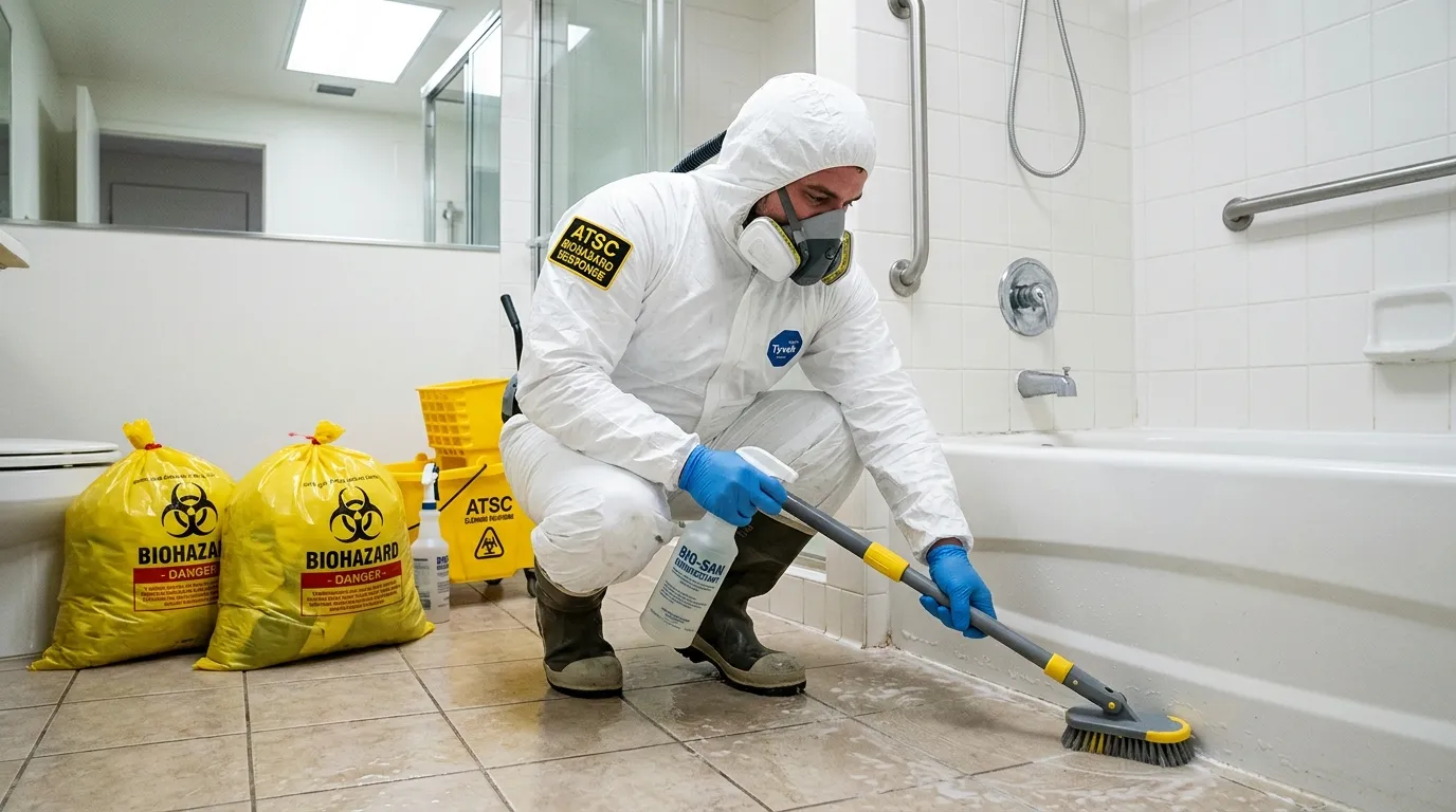 Decontamination equipment deployed for Blood Cleanup in Richmond Hill